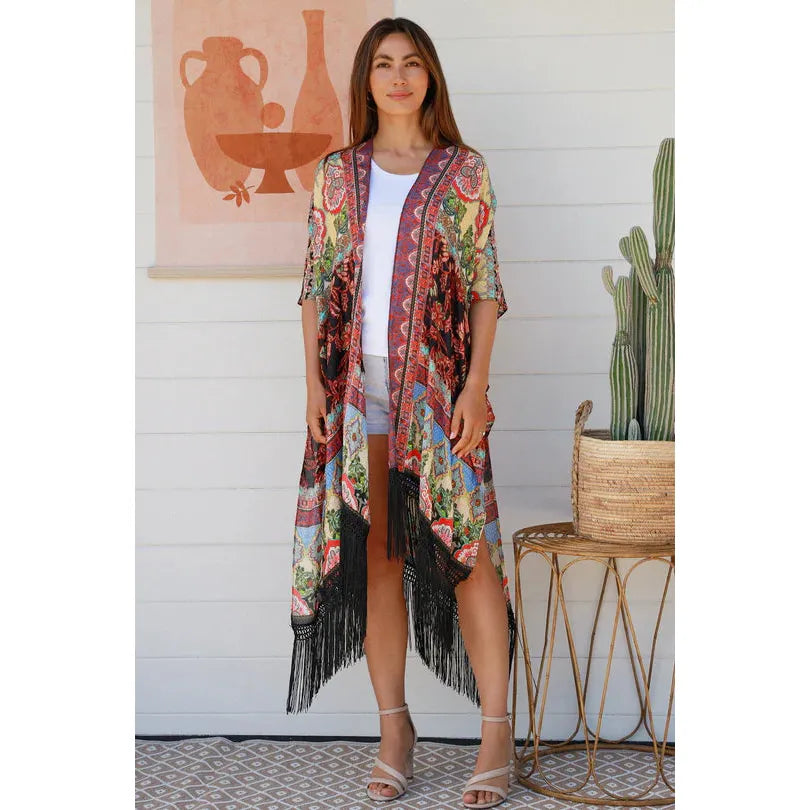 Leisure Mantello - Fringed Beauty