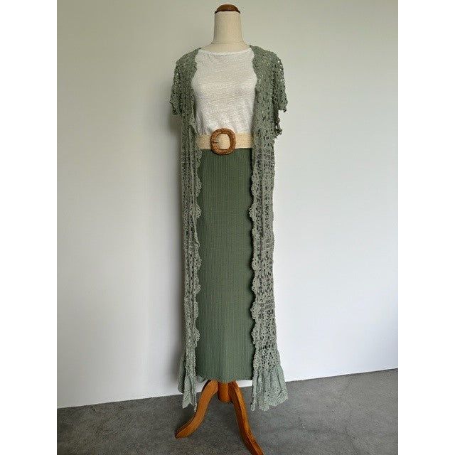 La Vie Boheme Duster - Sage Longline