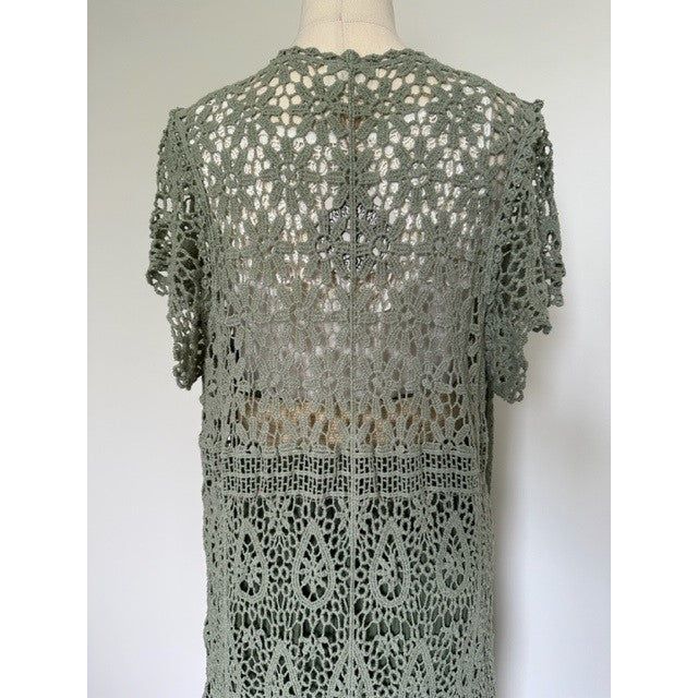 La Vie Boheme Duster - Sage Longline