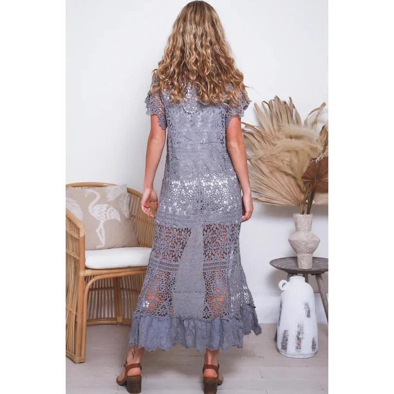 La Vie Boheme Duster - Sage Longline