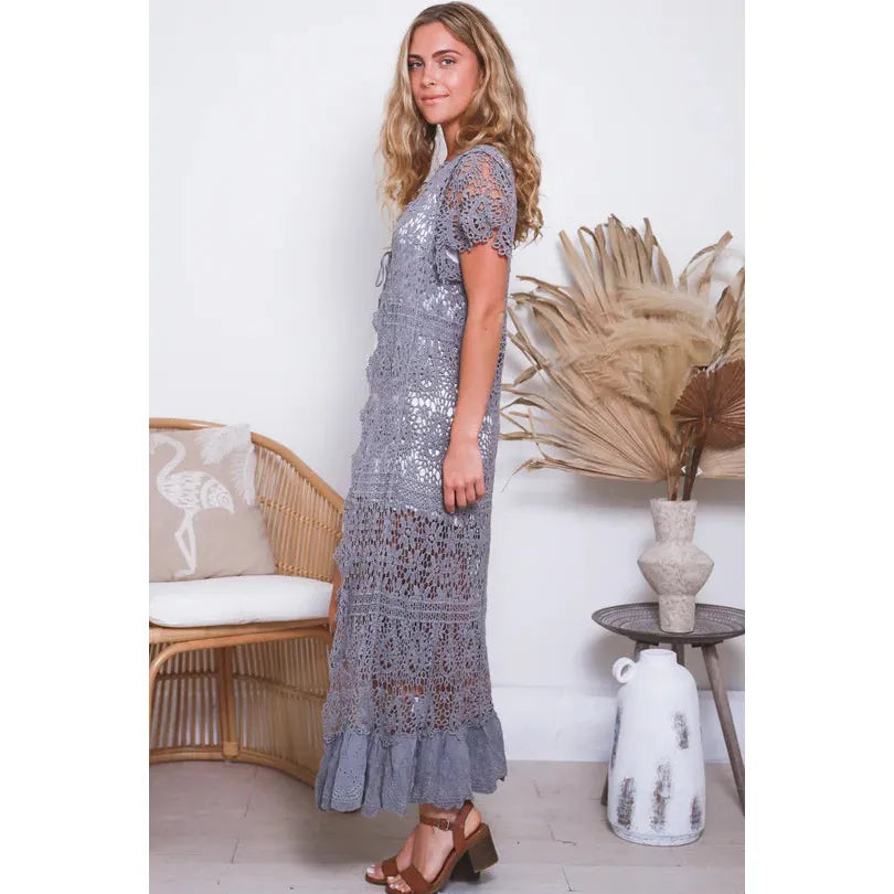 La Vie Boheme Duster - Blue Longline
