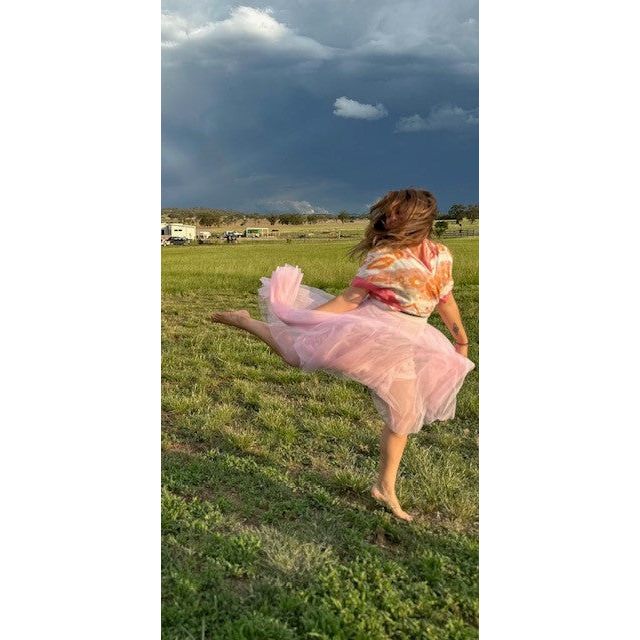 Tulle Skirt - Pink