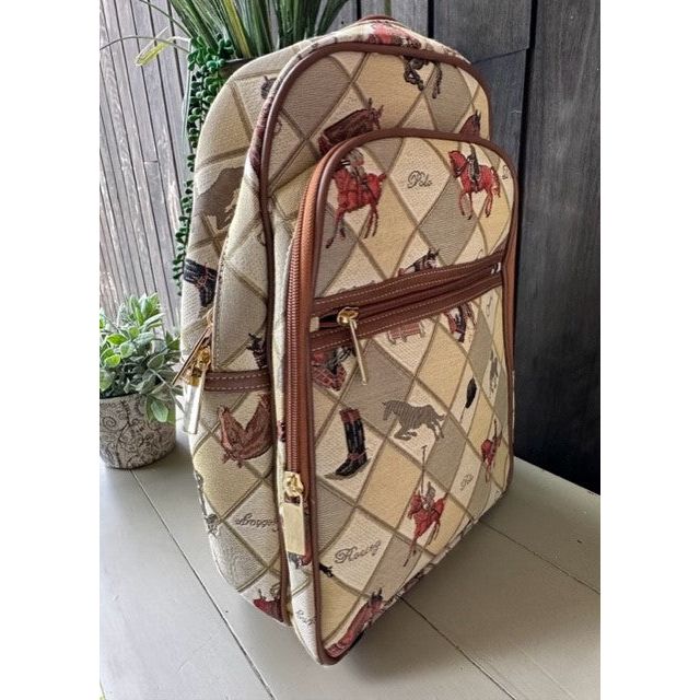Tapestry Backpack - Equestrian