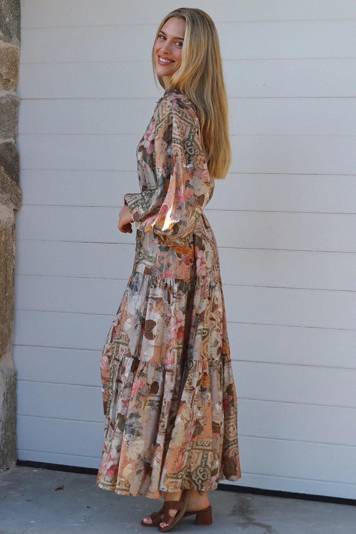 Charlotte Maxi - Blush Floral