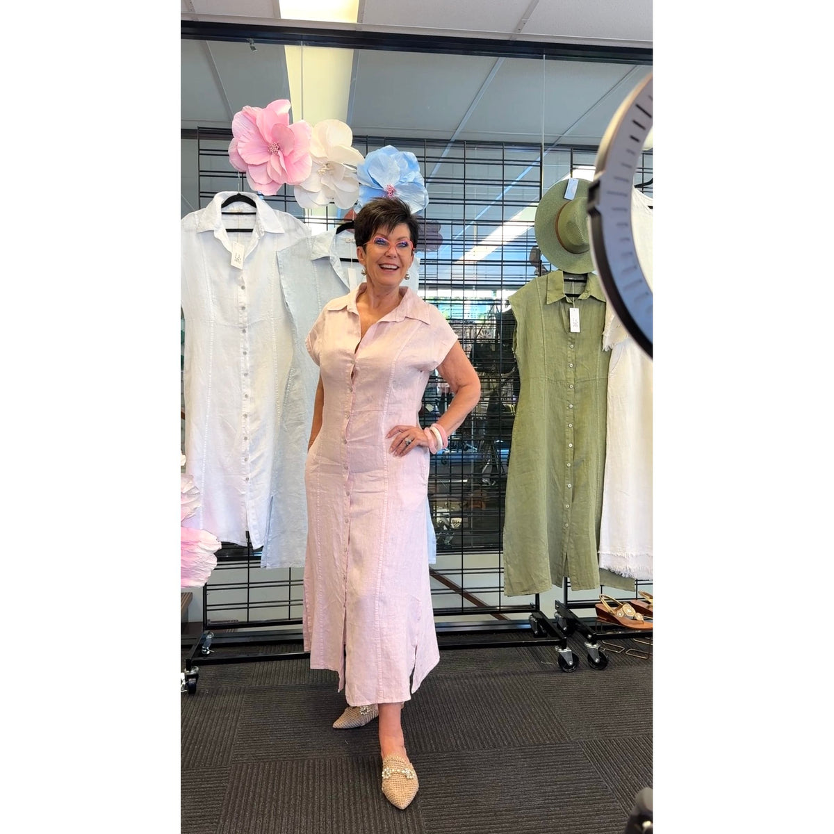 Jemina Dress - Blush