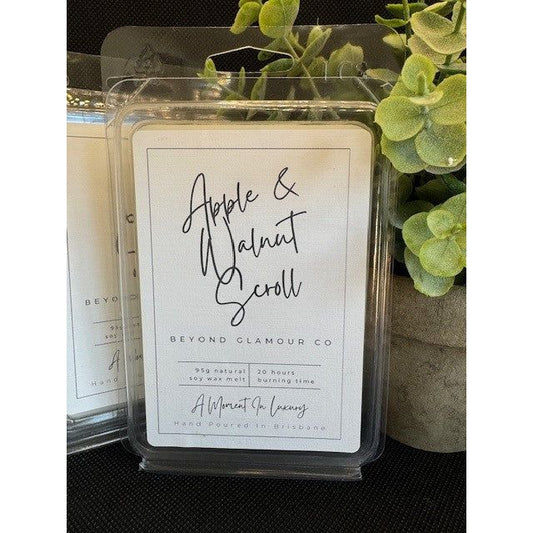 Coconut Soy Wax Melt - Apple Walnut Scroll