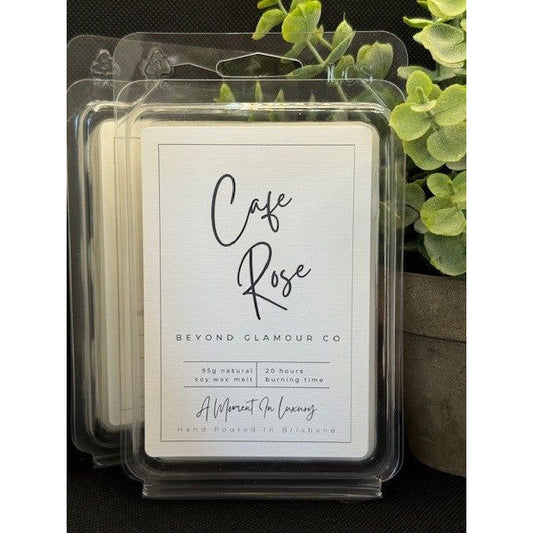 Coconut Soy Wax Melt - Cafe Rose