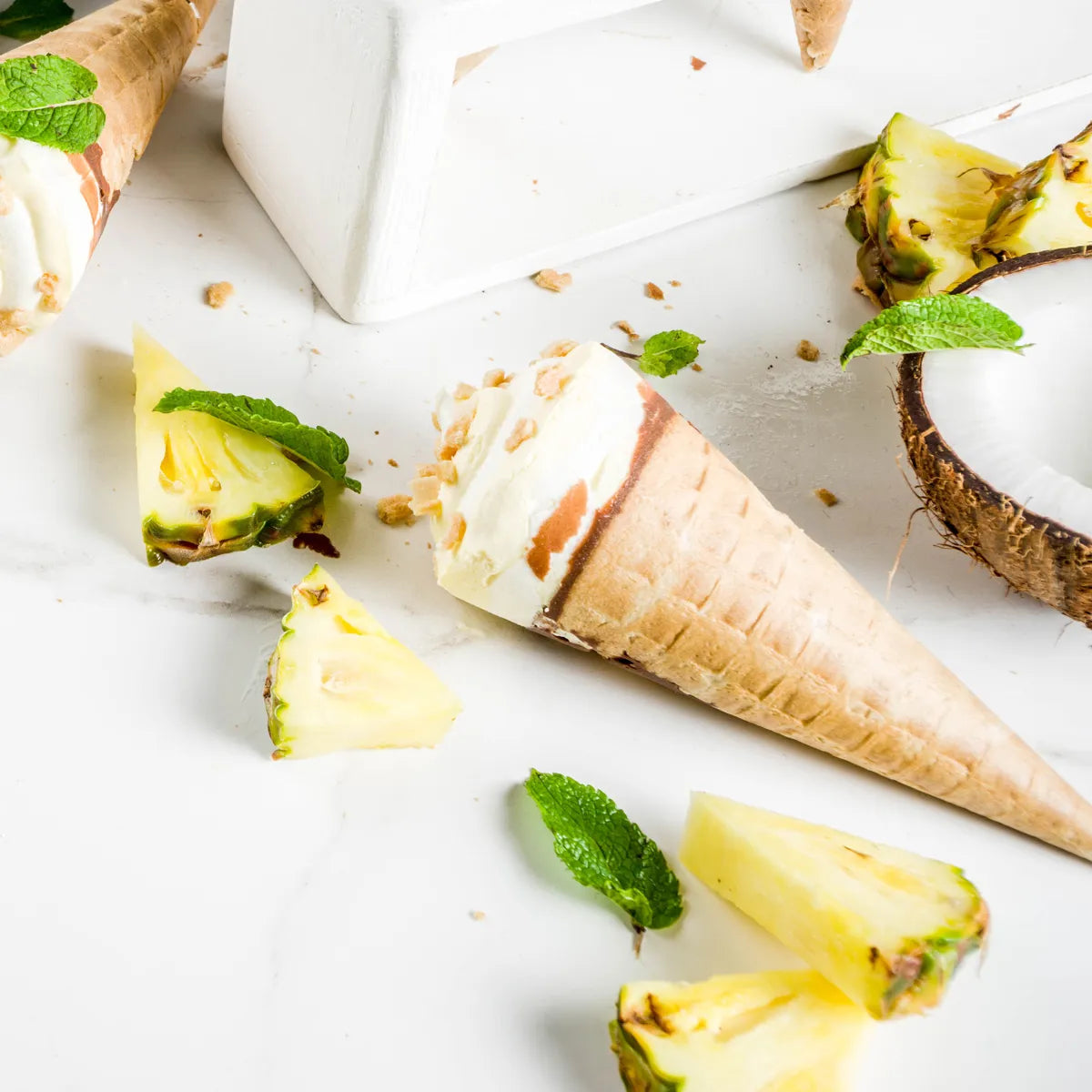 Coconut Soy Wax Melt - Coconut Pineapple & Vanilla