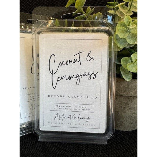 Coconut Soy Wax Melt - Coconut & Lemongrass