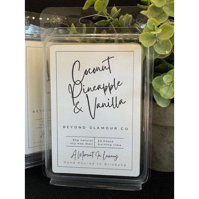 Coconut Soy Wax Melt - Coconut Pineapple & Vanilla