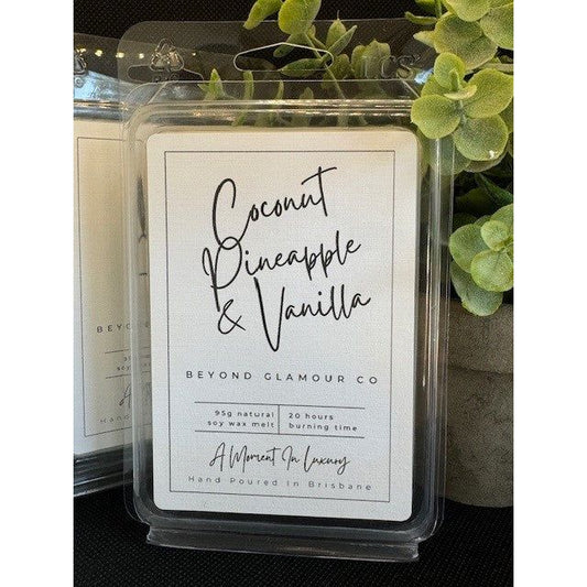 Coconut Soy Wax Melt - Coconut Pineapple & Vanilla