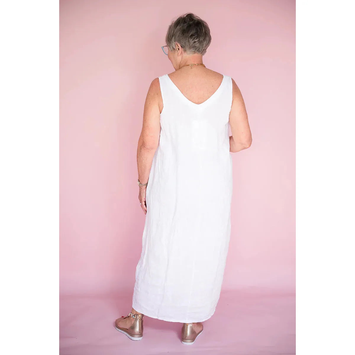 Lisa Linen Dress