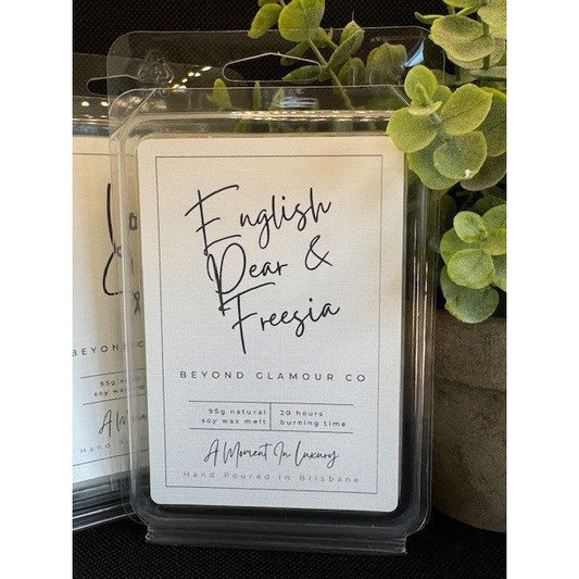 Coconut Soy Wax Melt - English Pear & Freesia