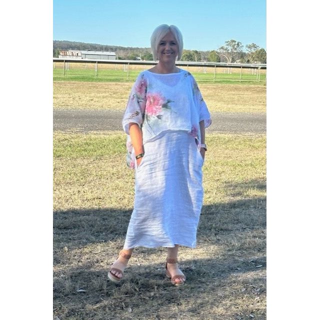 Lisa Linen Dress