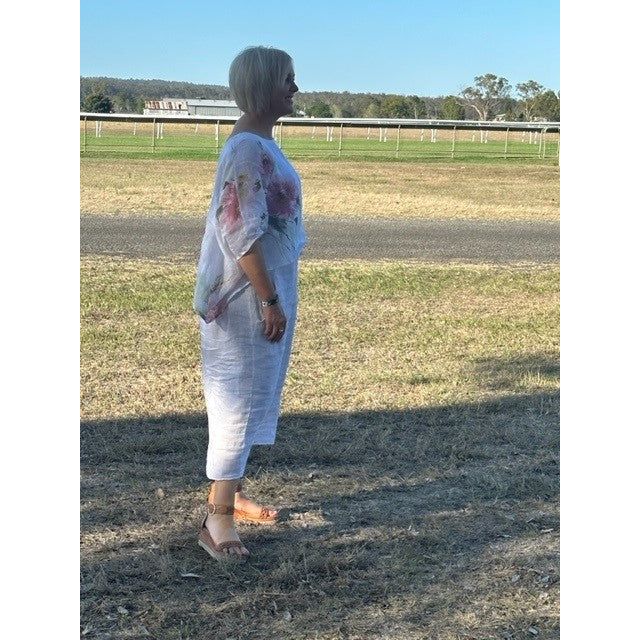 Lisa Linen Dress