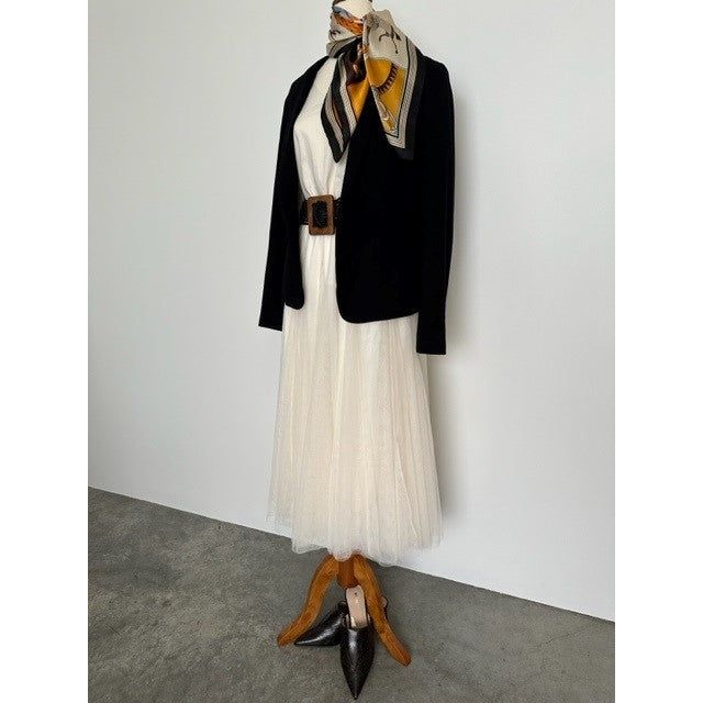 Stylish Silky Scarf - Midnight Horses