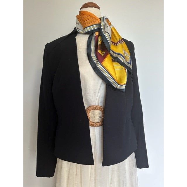 Stylish Silky Scarf - Royal Horses