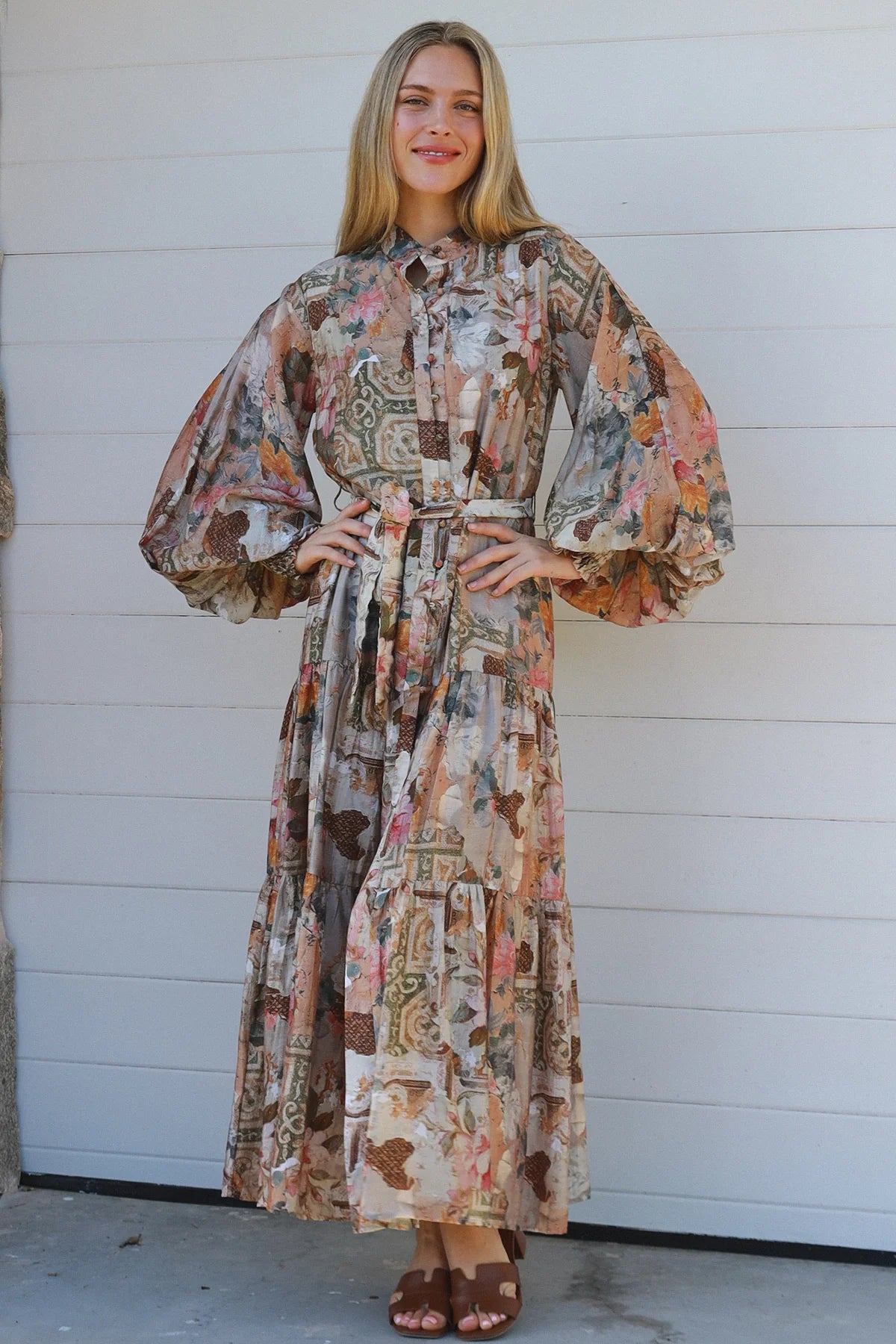 Charlotte Maxi - Blush Floral