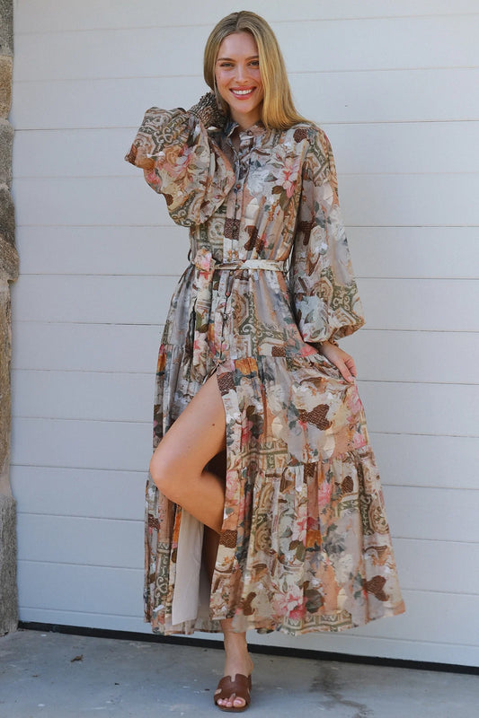 Charlotte Maxi - Blush Floral