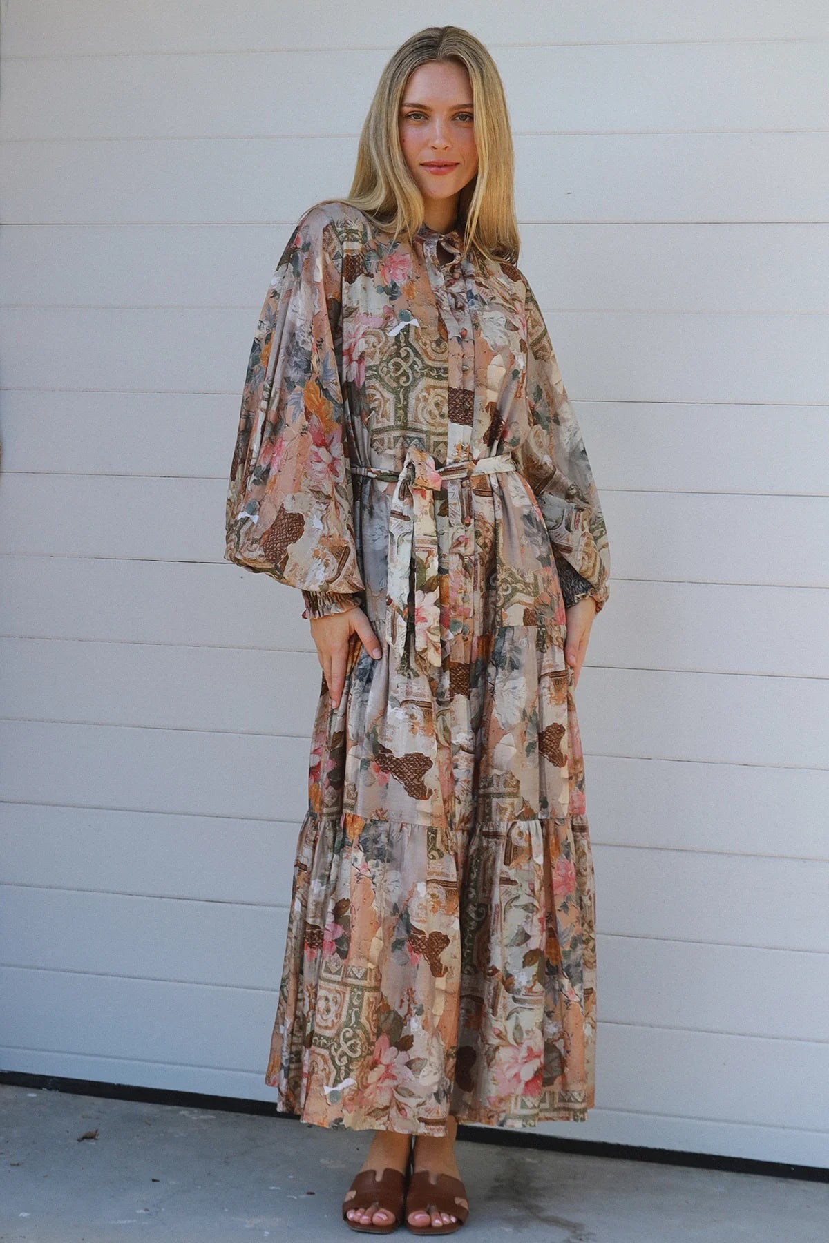 Charlotte Maxi - Blush Floral