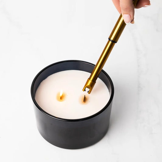 Rechargeable Laser Lighter - Gold